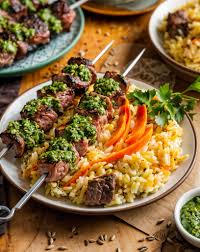 Lamb Pilov with Lula Kebab